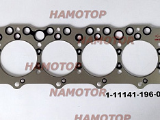 Прокладка ГБЦ  ISUZU 6BG1 1-11141-196-0, 1-11141-196-1, 1-11141-119-0, 1-11141-170-0, 1-11141-170-1, S4G4504 (металл, многослойная)  SUDO